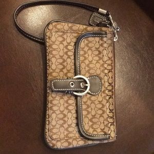 Coach wristlet
